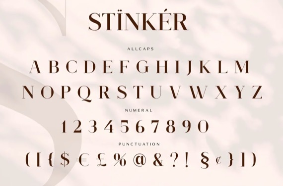 Stinker Font free
