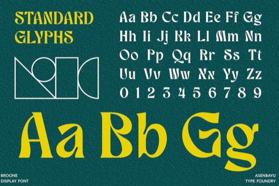 Broone Font free