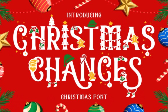 free Christmas Chances Font