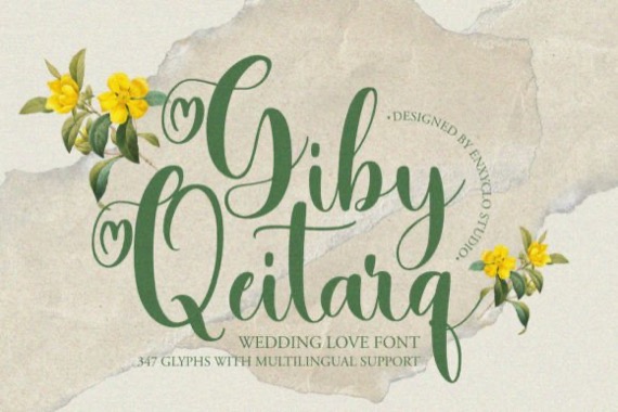 Giby Qeitarq Font free