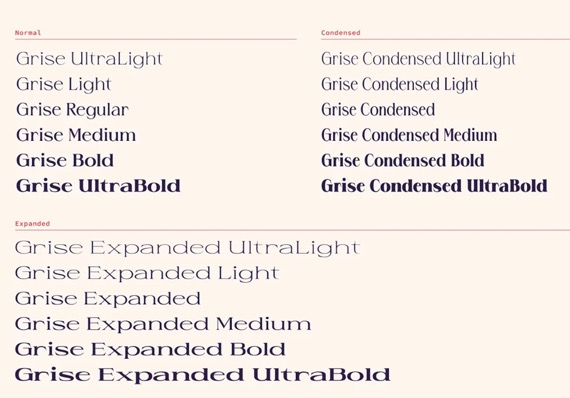 Grise Font Family