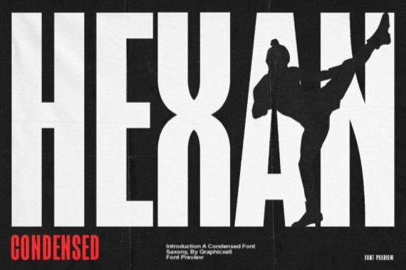 free Hexan Font