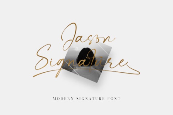 Jason Signature Font - Dafont101