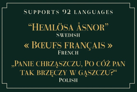 free La Peqaros Font