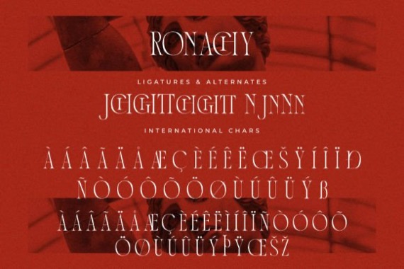 free Ronachy Font