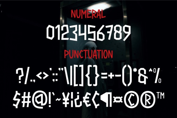 Spooky Holy Font free