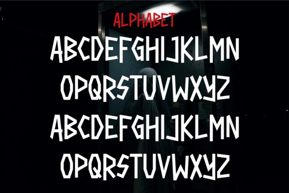 Spooky Holy Font