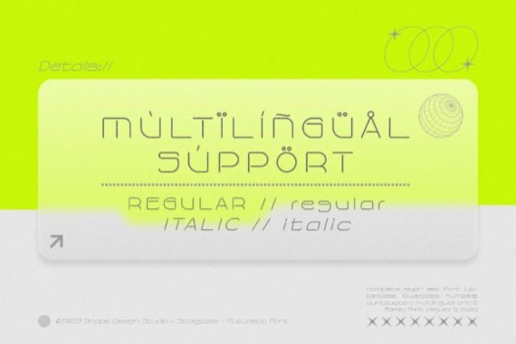 free Staxgazer Font