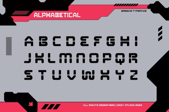 Bregas Font free