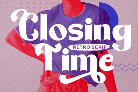Closing Time Font Dafont101