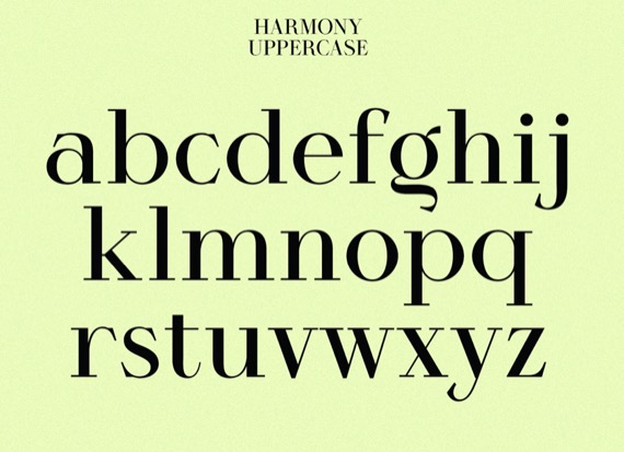 free Harmony Serif Font