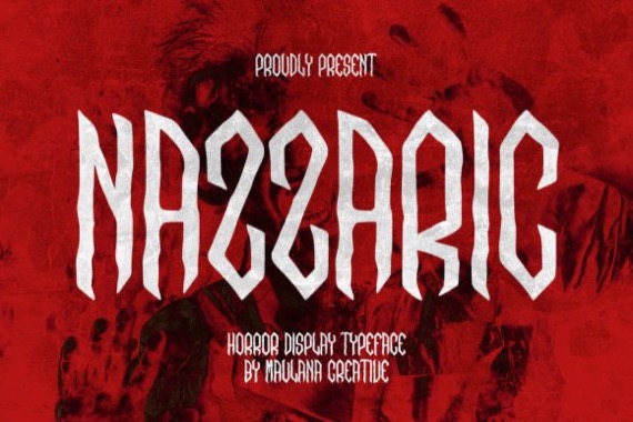 free Nazzaric Font
