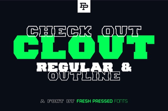 free Clout Font