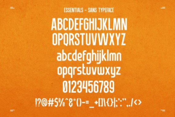 Essentials Font free