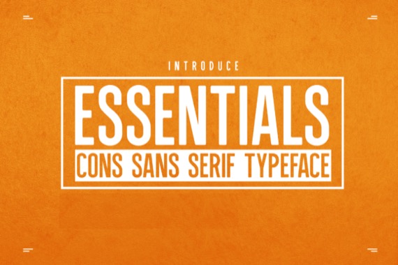 free Essentials Font