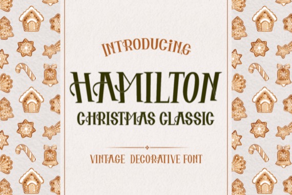 Hamilton Vintage Font