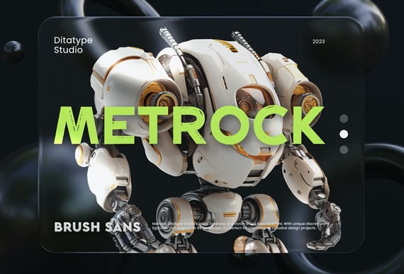 Metrock Font