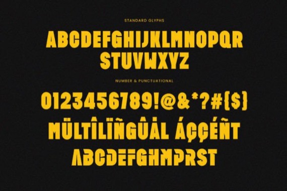 free Monster Display Font