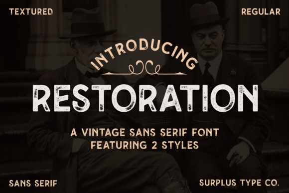 Restoration Font