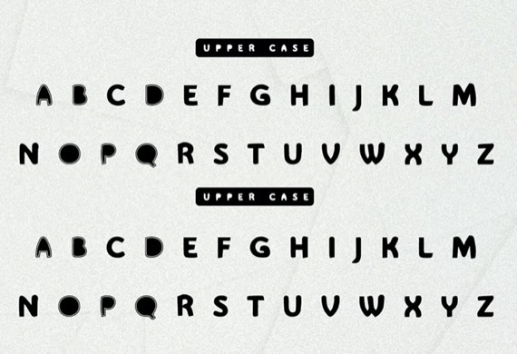 free Cut The Paper Stencil Font