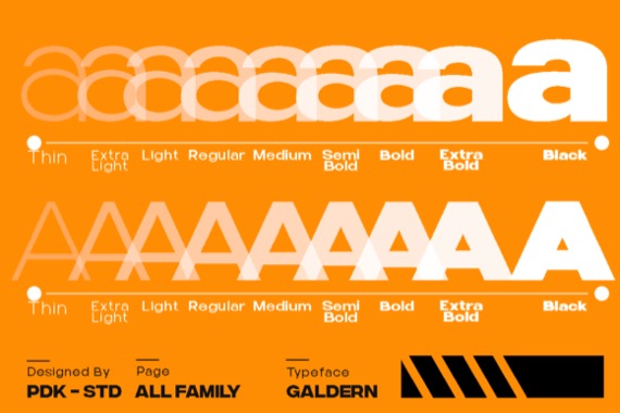 Galdern Font