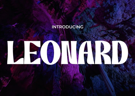 Leonard Font free