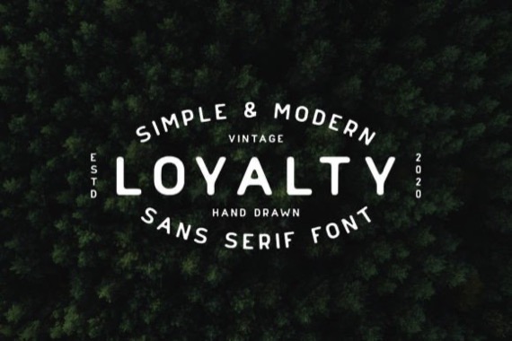 Loyalty Vintage Font