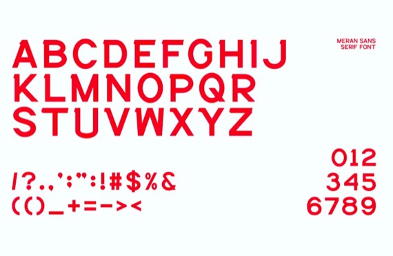 Meran Font free