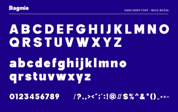 Bagmie Font